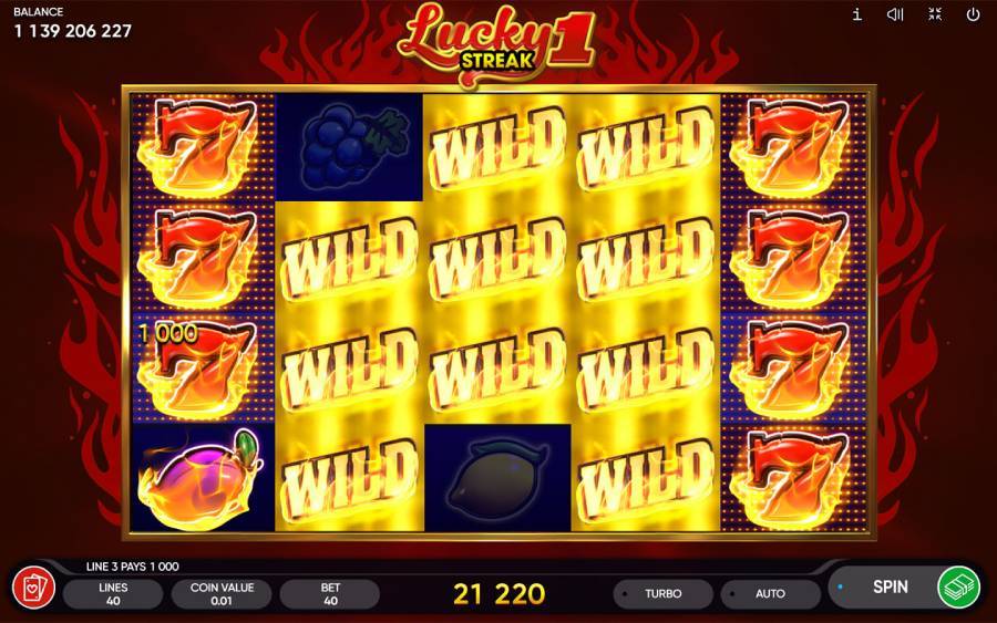 lucky streak 1 online casino game by endorphina